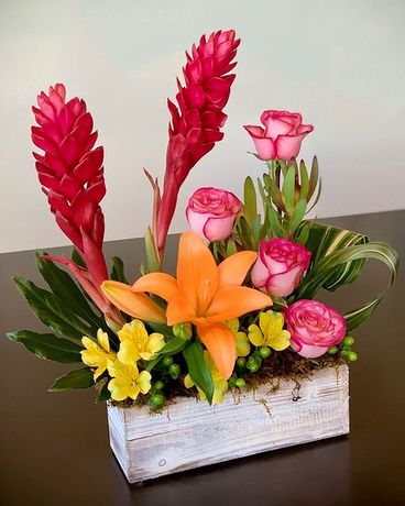 Tropical Escape Flower Arrangement
