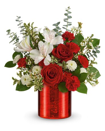 Crimson Crush Flower Arrangement