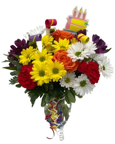 Birthday Party Bouquet Flower Arrangement