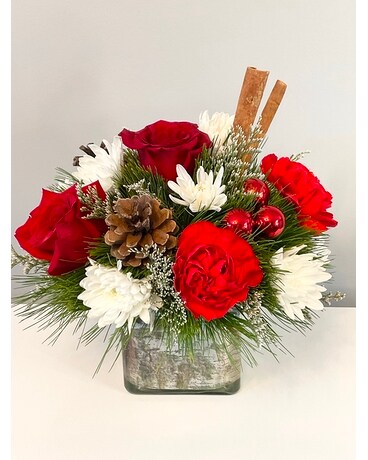 Cinnamon Cheer Flower Arrangement