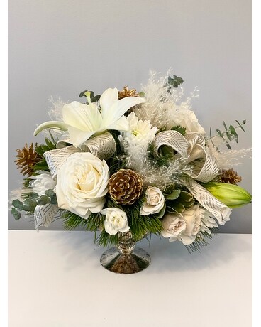 Champagne Toast Flower Arrangement