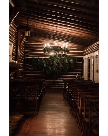 Wedding Ceremony Flower Arrangement