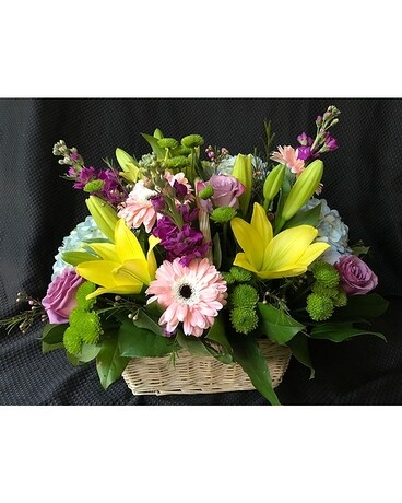 Basket of Love Flower Arrangement