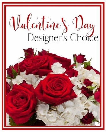 Valentine's Day Designer Choice Flower Arrangement