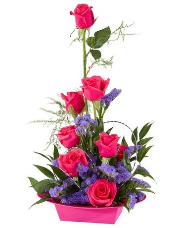 Pretty in Pink Flower Arrangement