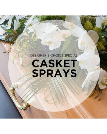 Designer Choice Casket Piece Flower Arrangement