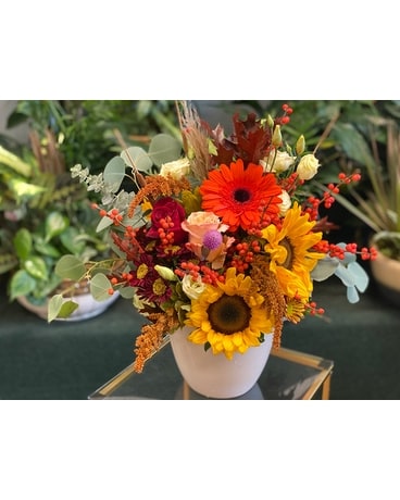 Jersey Shore Fall Custom Flower Arrangement