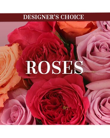 Designer Choice - RED Roses Flower Arrangement