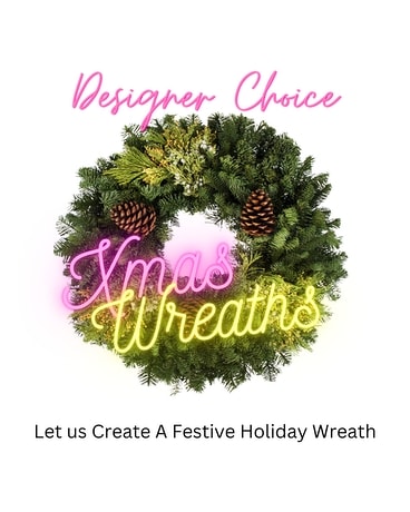 Designer Choice Christmas Wreath Wreath