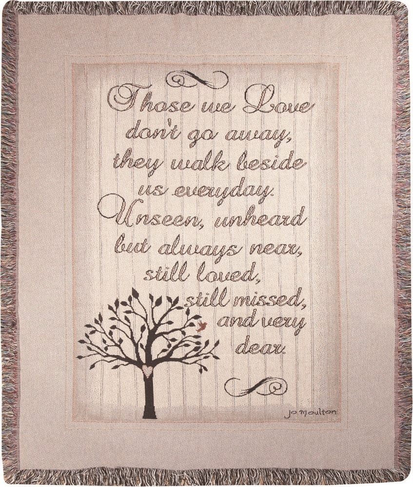 Those We Love Tapestry Throw Gifts