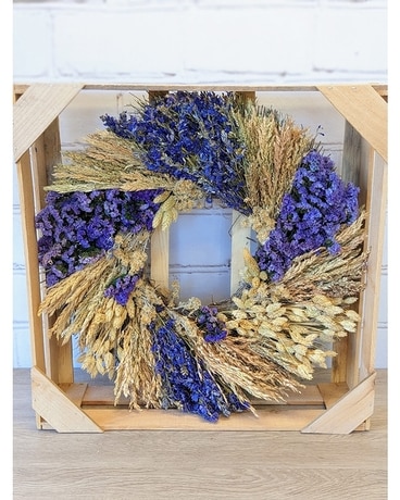 Preserved English Cottage Wreath Wreath