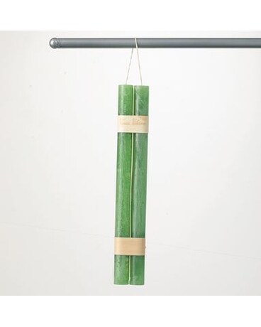 Aloe Green Hanging Taper Set of 2