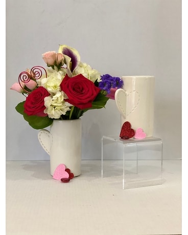 Love Stitch Flower Arrangement
