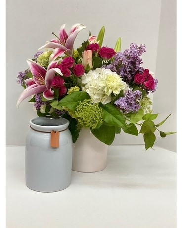 Artisan Blush Flower Arrangement