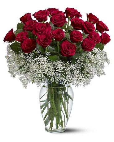 Field Of Roses Flower Arrangement