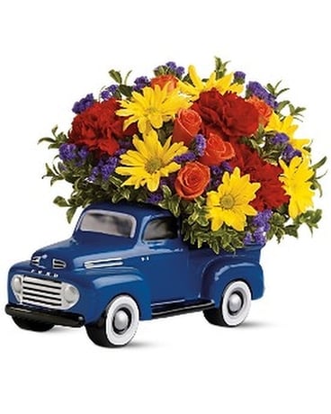 Teleflora's '48 Ford Pickup Bouquet Flower Arrangement