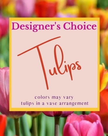 Designer's Choice Tulips Bouquet