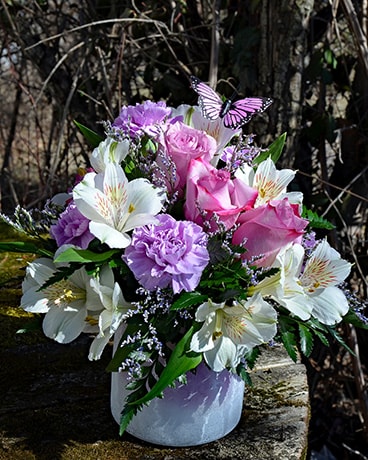 Lavender Mist Flower Arrangement