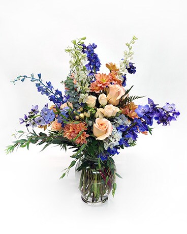 Exquisite Peach Flower Arrangement