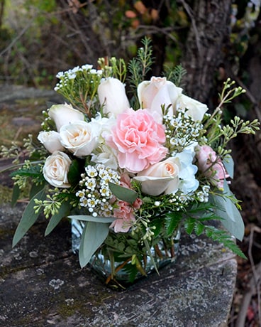 Pale Pink Crush Flower Arrangement