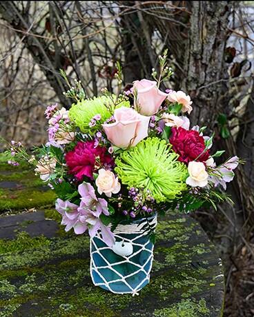 Sea Garden Flower Arrangement