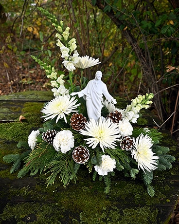 Heart of Jesus Flower Arrangement