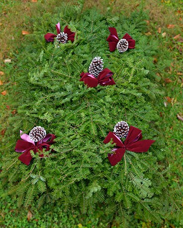 Grave Blanket Flower Arrangement
