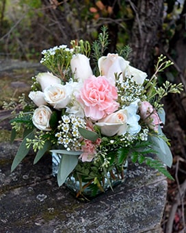 Pale Pink Crush Flower Arrangement