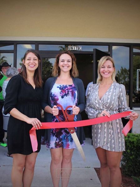 Ribbon Cutting for Simply Roses
