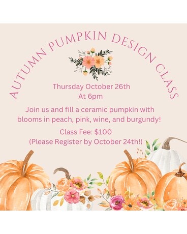 Autumn Pumpkin Workshop