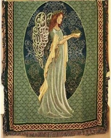 Irish Angel Throw