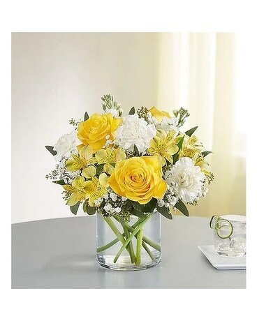 Mellow Yellow Flower Arrangement