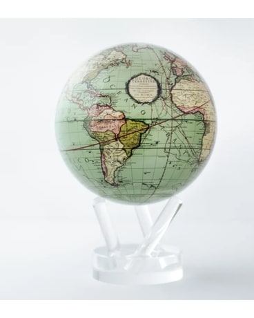 Mova Globe Antique Map-Green Gifts