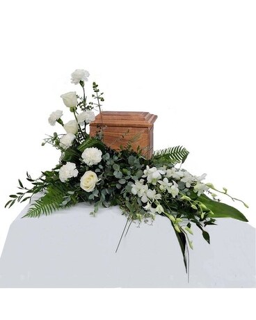 Traditional Urn Adornment Flower Arrangement