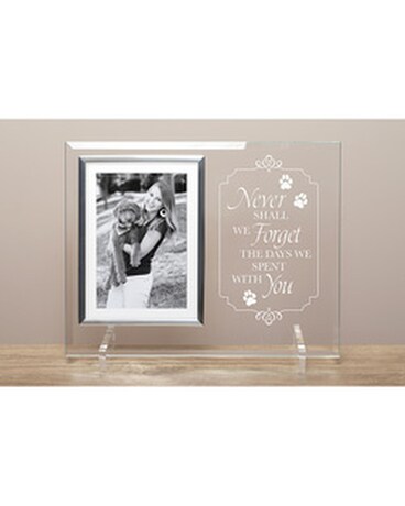 Pet Memorial Glass Frame Gifts