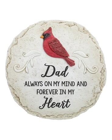 Dad Cardinal Stepping Stone Gifts