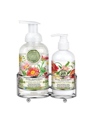 Poppies and Posies Hand Care Caddy Gifts