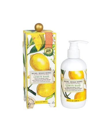 Lemon Basil Hand and Body Lotion Gifts