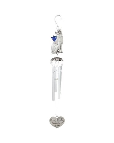 Cat Pewter Wind Chime Gifts
