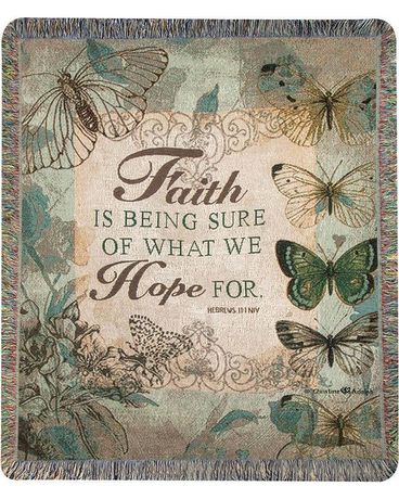 Faith Throw Flower Arrangement
