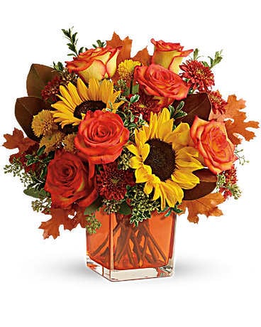 Hello Autumn Flower Arrangement