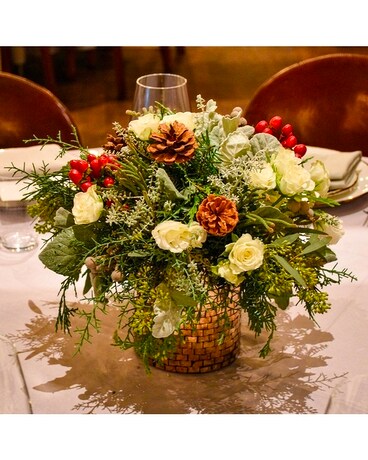 Winter Mosaic Flowers