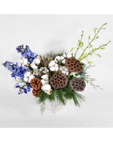Winter Woods Flower Arrangement