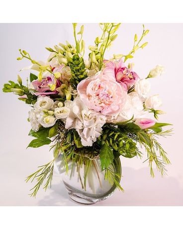 Spring's Blush Flower Arrangement