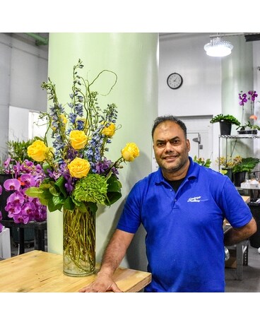 Home of the Rising Sun Flower Arrangement