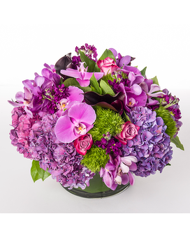 NYC Orchid Passion Flower Arrangement