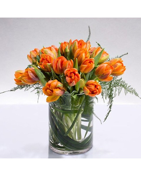 Orange Tulips Bouquet