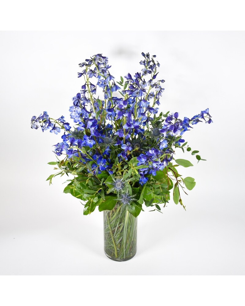 Shop Now - Sapphire French-Tied Bouquet - Starbright NYC