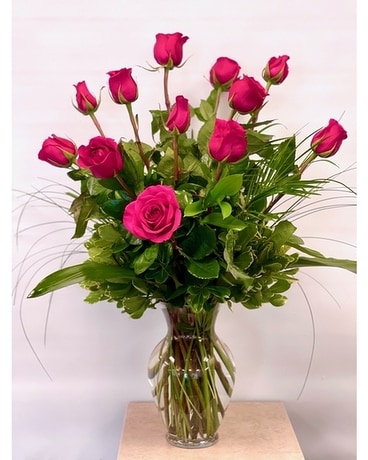Hot Pink Roses