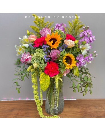 Vibrant Hues Bouquet Flower Arrangement